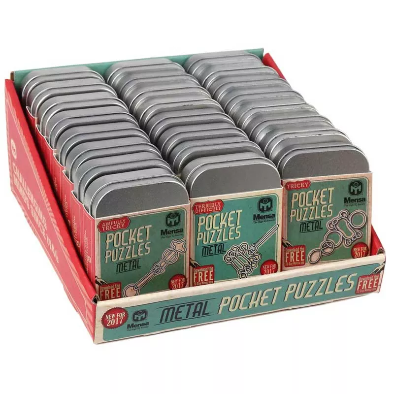 IQ metal puzzle from the "Mensa" series