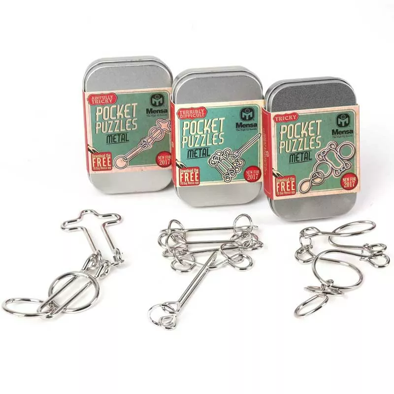 IQ metal puzzle from the "Mensa" series