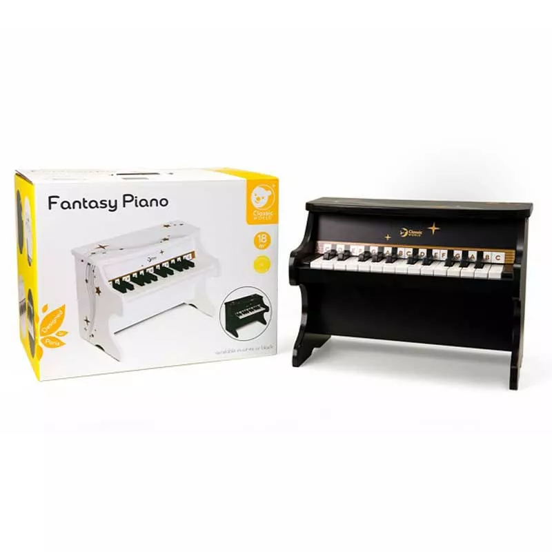 Classic children's piano Fantasy in black color