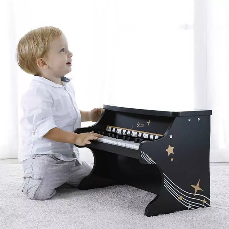 Classic children's piano Fantasy in black color