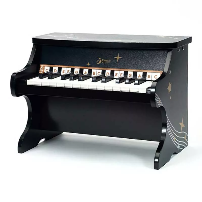 Classic children's piano Fantasy in black color