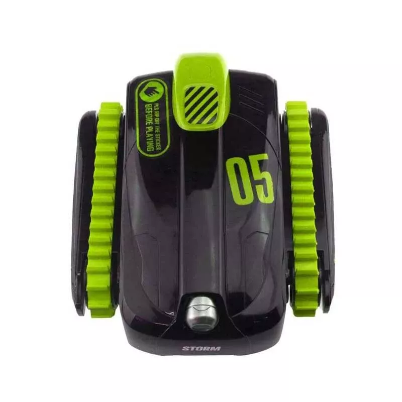 Amphibious car for movement on water and land, RC - green