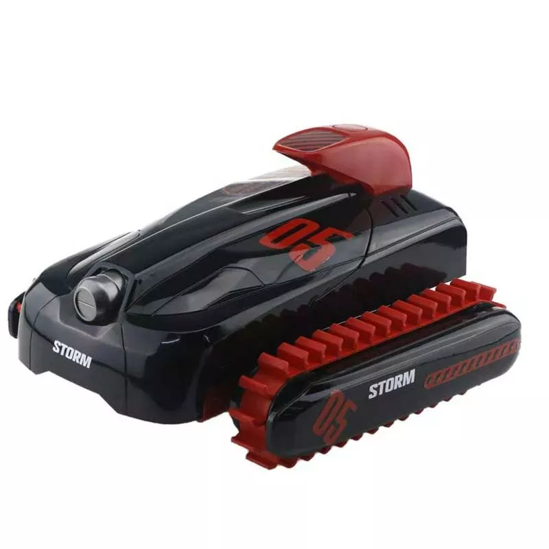 Amphibious car for movement on water and land, RC - red.