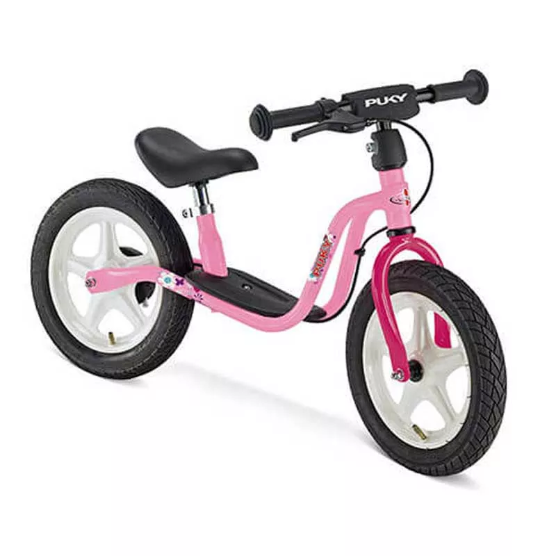 Balance bike with brake Puky LR 1L BR - pink