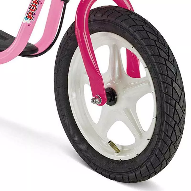 Balance bike with brake Puky LR 1L BR - pink