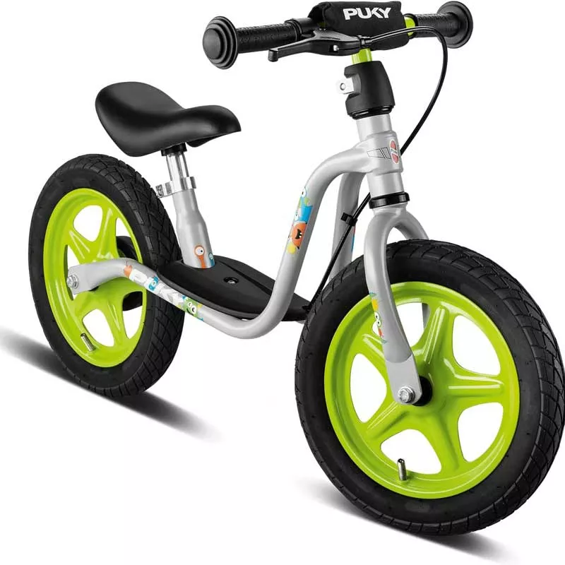 Balance bike with brake Puky LR 1L BR - gray