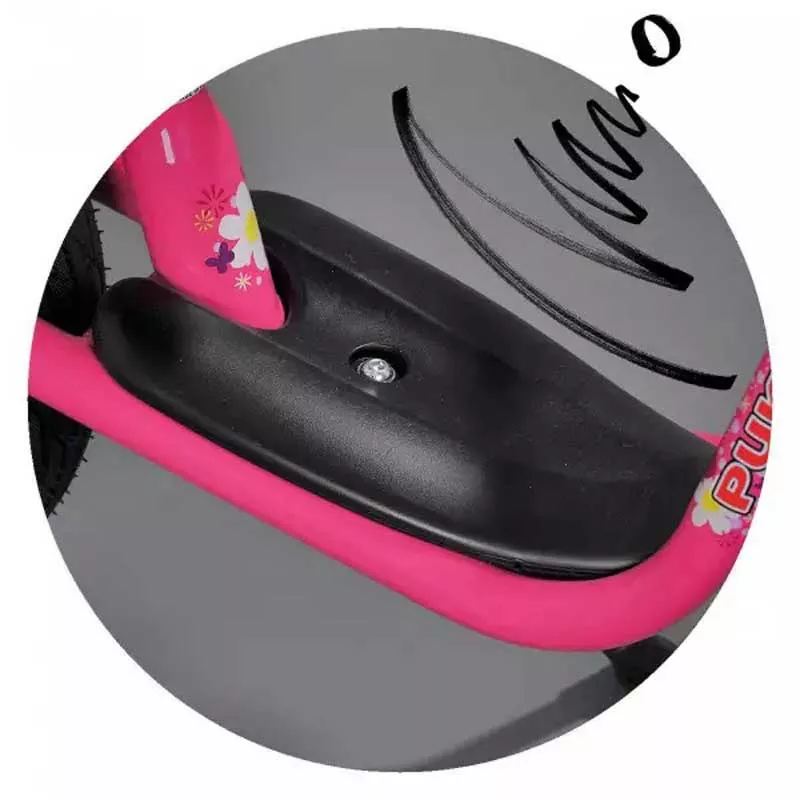 Balance bike with step Puky LR 1L - pink