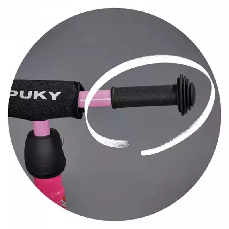 Balance bike with step Puky LR 1L - pink