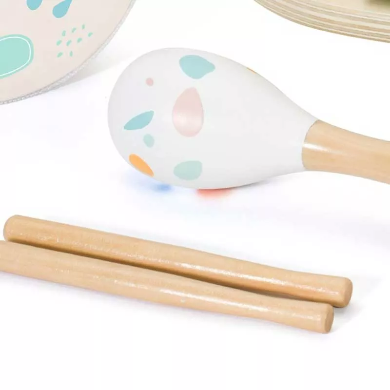 Set of children's wooden musical instruments "Iris"