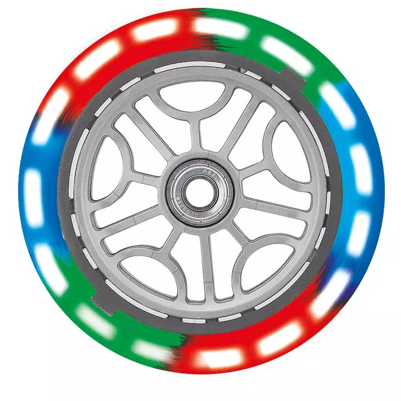 Set of 2 front LED light-up wheels AVES 5 for Globber Primo/EVO/Elite scooters