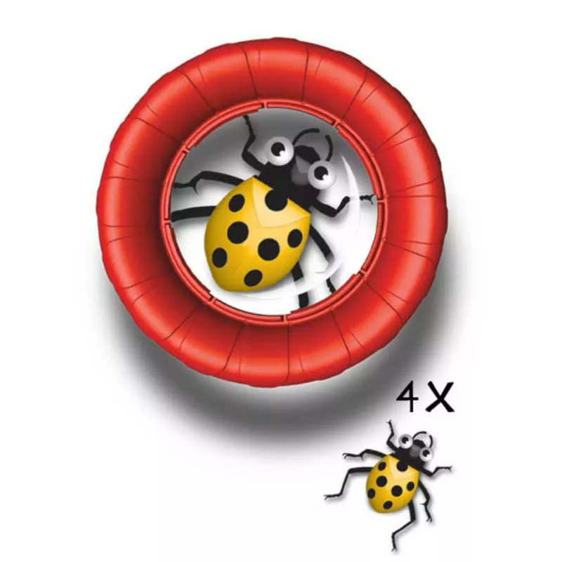 Insect observation container with magnifying glass, NAVIR