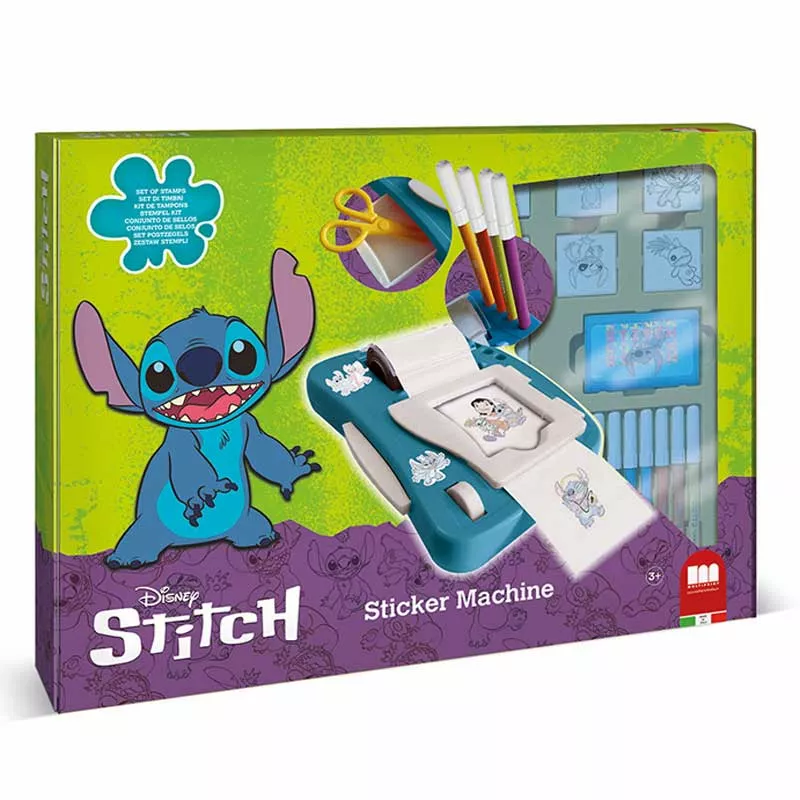 Creative set "Stitch" with a sticker machine and accessories