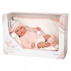 Baby doll Andy makes 14 different sounds and has a function for sleep - 40 cm