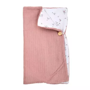 Doll-baby Rosa with a sleeping bag in pink - 33 cm