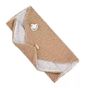 Doll-baby in bear romper with real weight - 35 cm