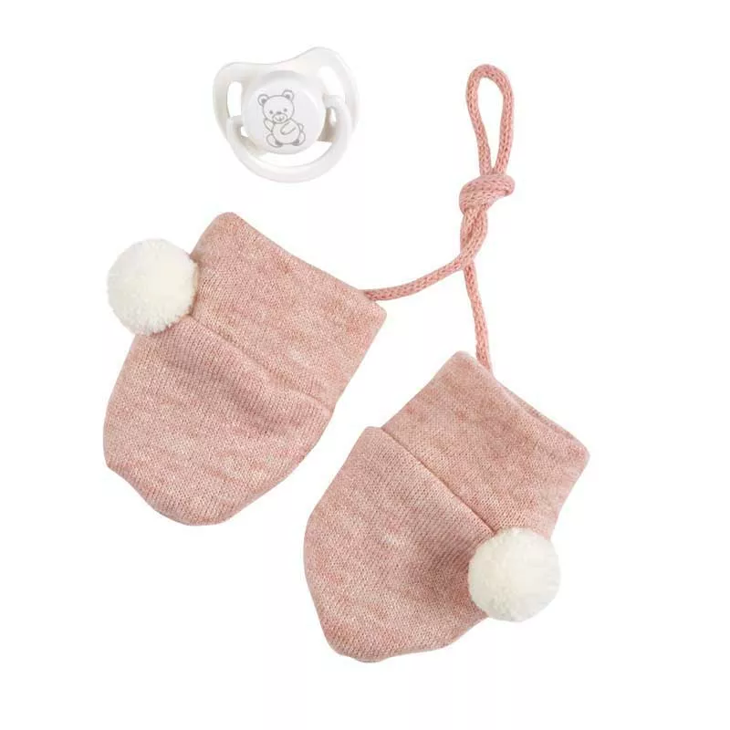 Zoe doll in pink with accessories - 45 cm, actual weight