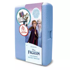 Кутия за съхранение &quot;Frozen 2&quot; с аксесоари за оцветяване и 3 печата 
