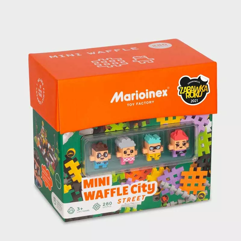 Mini waffle construction "City Center" 280 pieces - Intersection