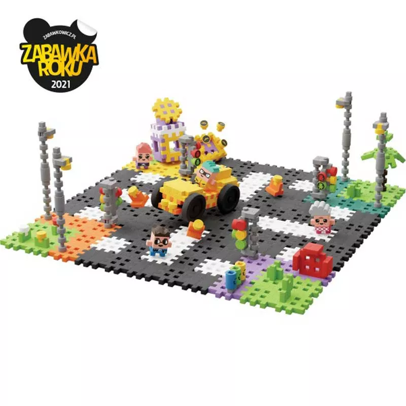 Mini waffle construction "City Center" 280 pieces - Intersection