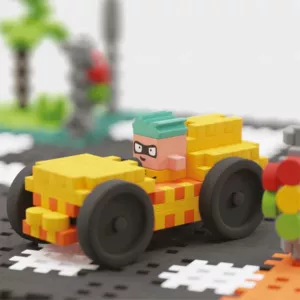 Mini waffle construction "City Center" 280 pieces - Intersection