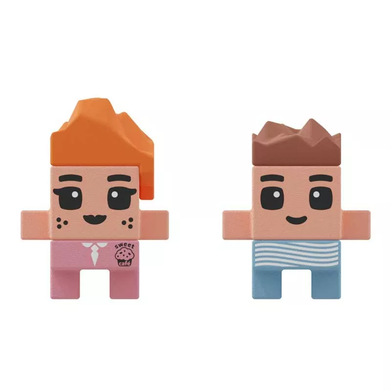 Mini waffle maker "City Center" - Cafe 80 pieces