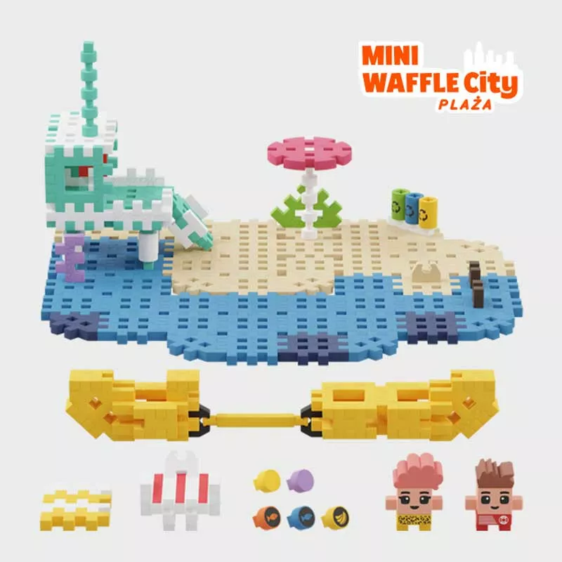 Mini waffle maker "City Center" - Beach 148 pieces