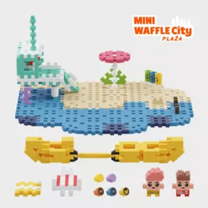 Mini waffle maker "City Center" - Beach 148 pieces