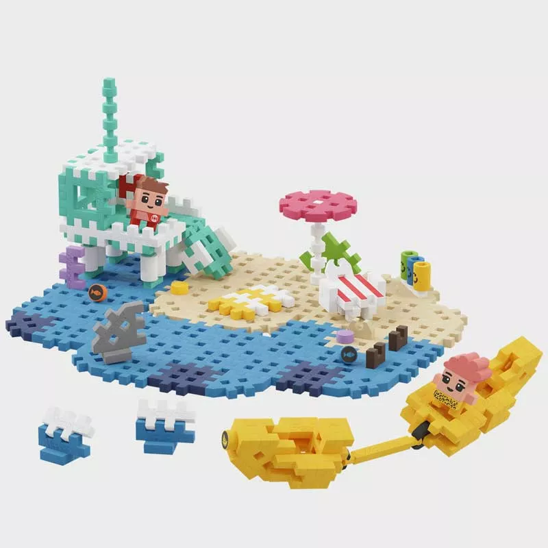 Mini waffle maker "City Center" - Beach 148 pieces