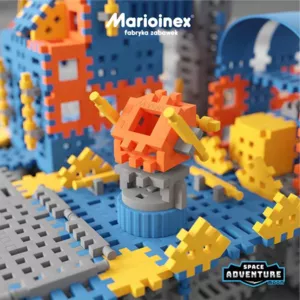 Mini waffle constructor with 618 pieces - Lunar Space Base