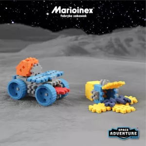 Mini waffle constructor with 618 pieces - Lunar Space Base