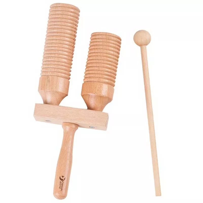 Musical wooden instrument - agogo