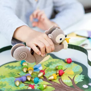Educational game for fine motor skills - Sneaky Raccoon - Special Edition