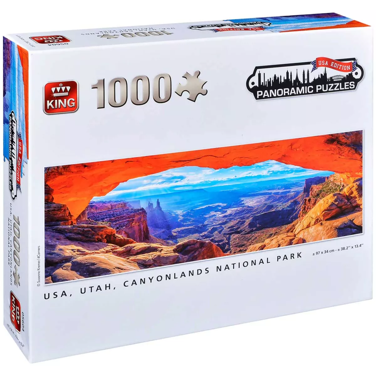 Panoramic puzzle King of 1000 pieces - Kenilworth National Park, Suzanne Kramer