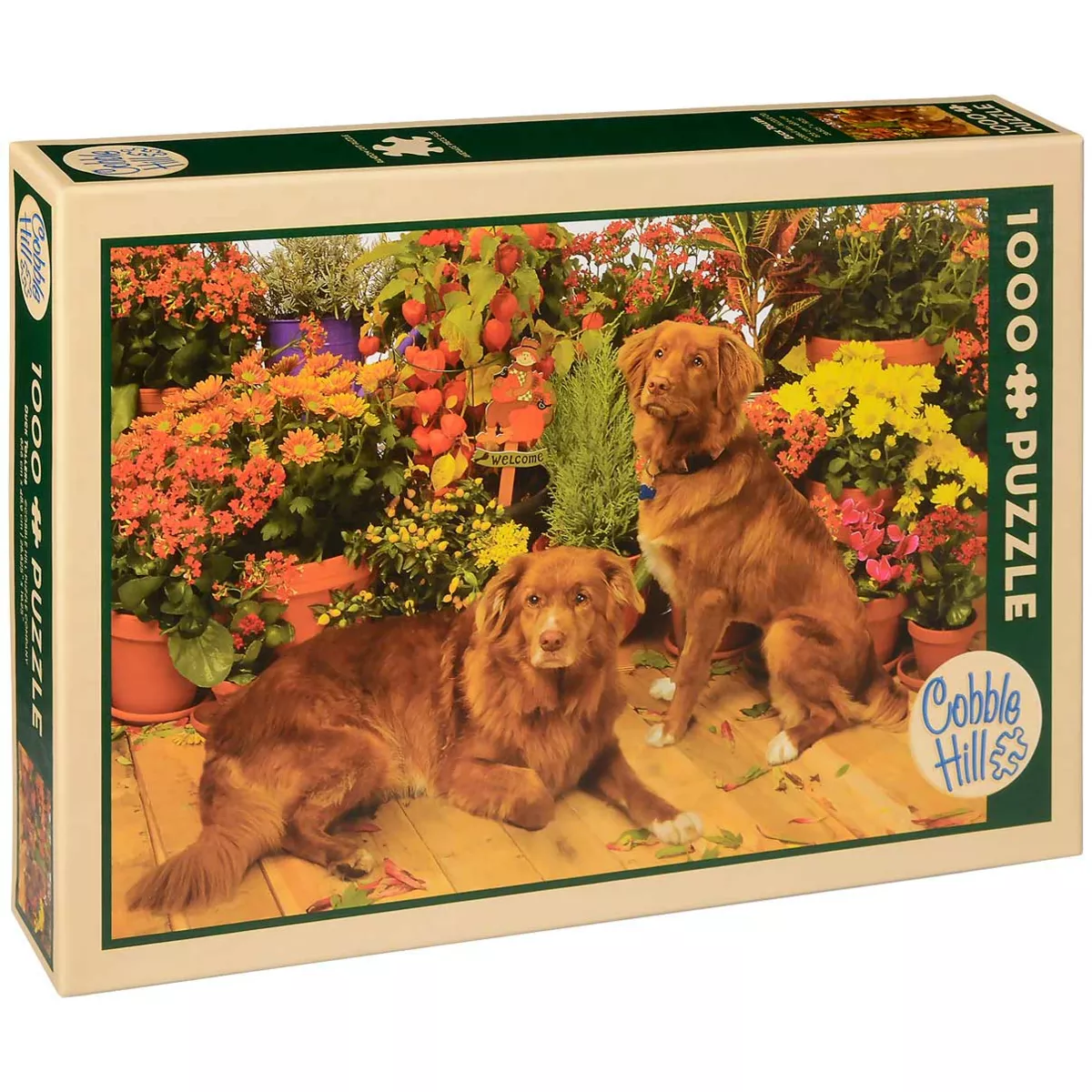 Cobble Hill 1000-piece puzzle - Nova Scotia Retrievers
