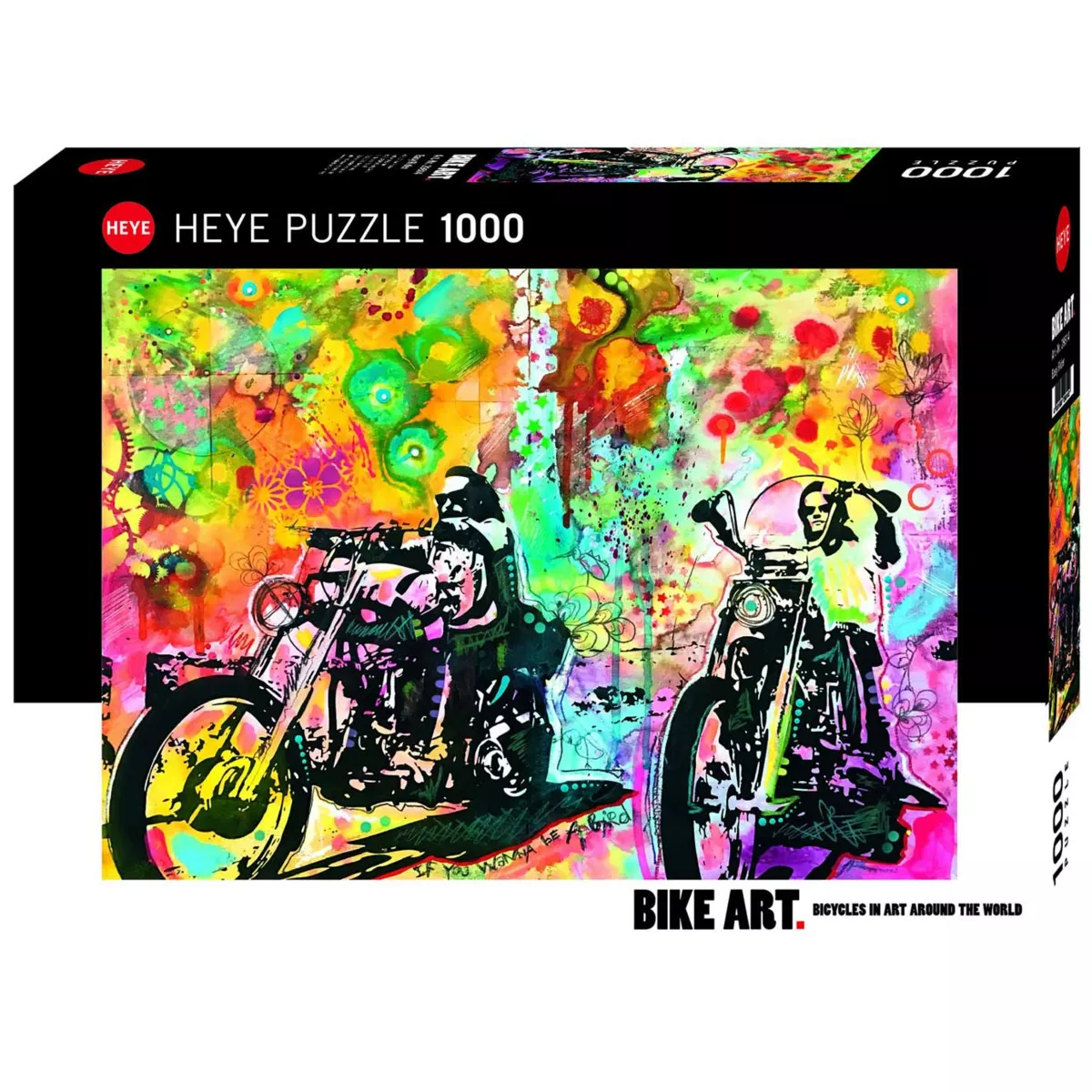 Heye puzzle of 1000 pieces - The Motorcyclist