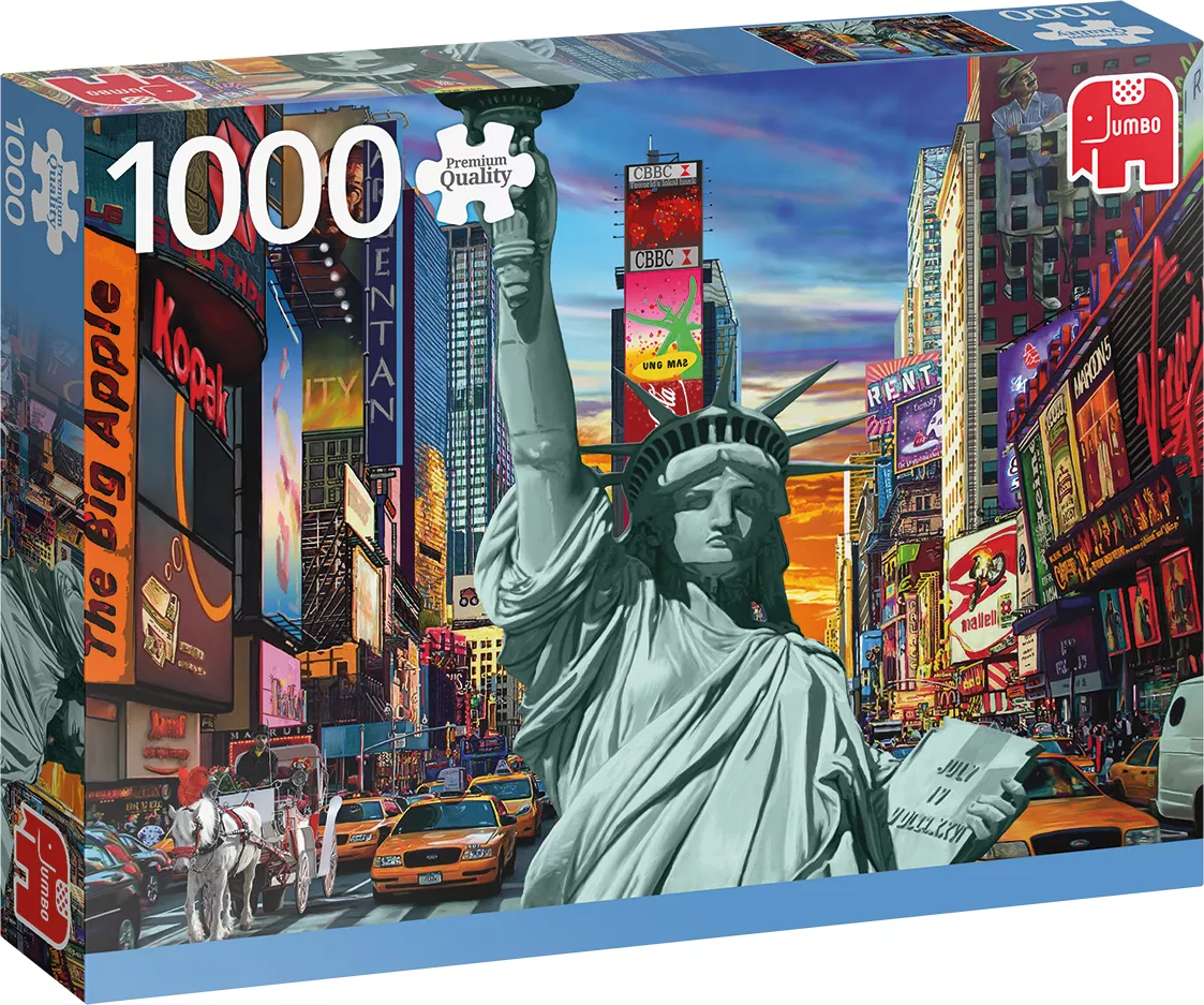 Jumbo puzzle with 1000 pieces - New York