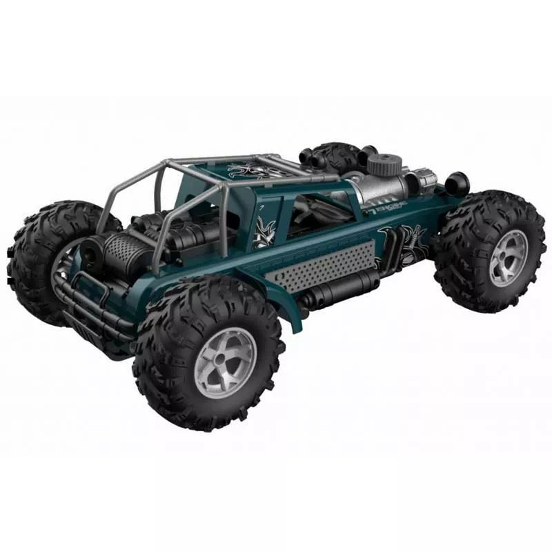 Competitive jeep with smoke effect, RC in blue color