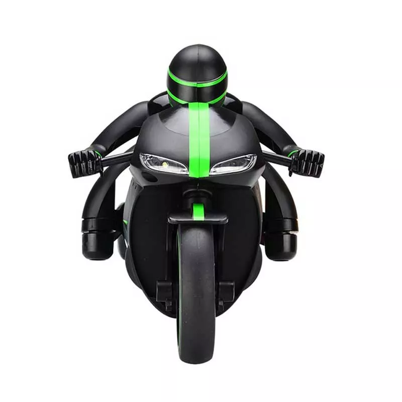 Drift racing motor in green color