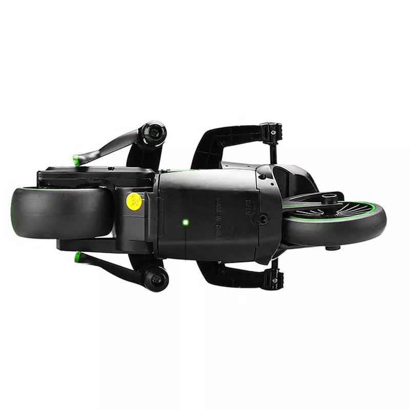 Drift racing motor in green color