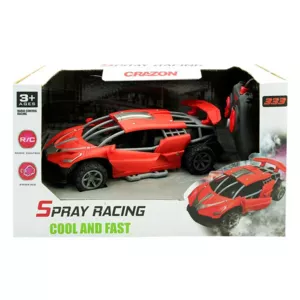 Racing car with RC control, LED lights and cannon 1:24