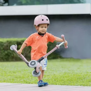 Foldable eco scooter with parental control GO•UP FOLDABLE PLUS ECOLOGIC - berry color