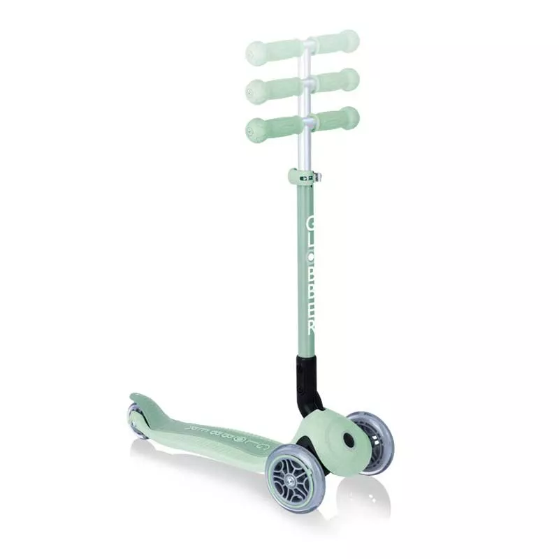 Folding eco-friendly scooter with parental control GO•UP FOLDABLE PLUS ECOLOGIC - pistachio color
