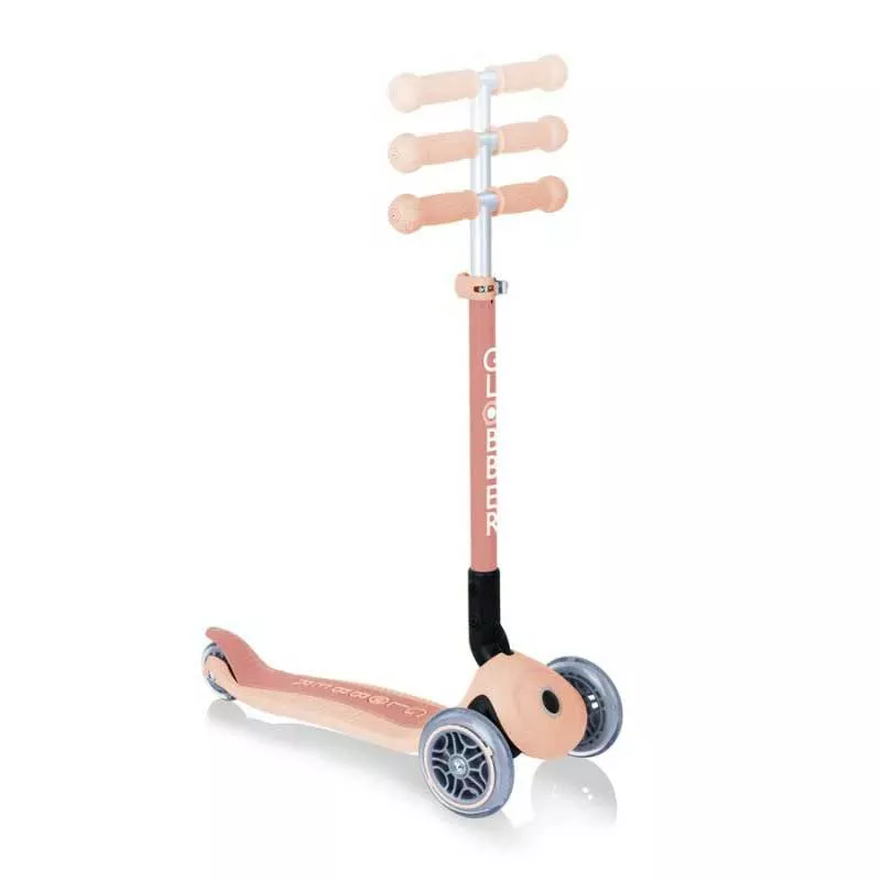 Foldable eco scooter with parental control GO•UP FOLDABLE PLUS ECOLOGIC - peach color