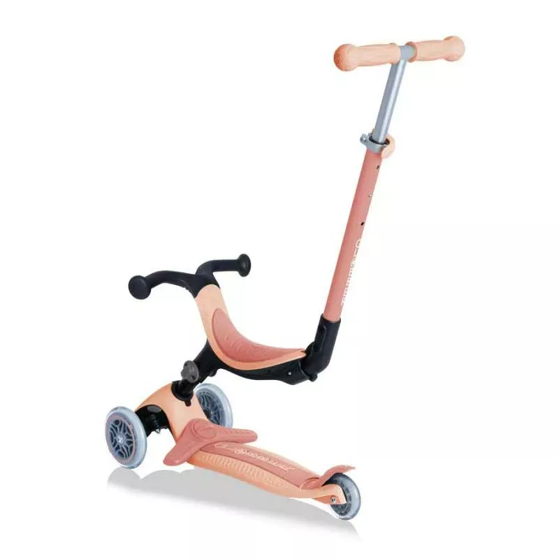 Foldable eco scooter with parental control GO•UP FOLDABLE PLUS ECOLOGIC - peach color