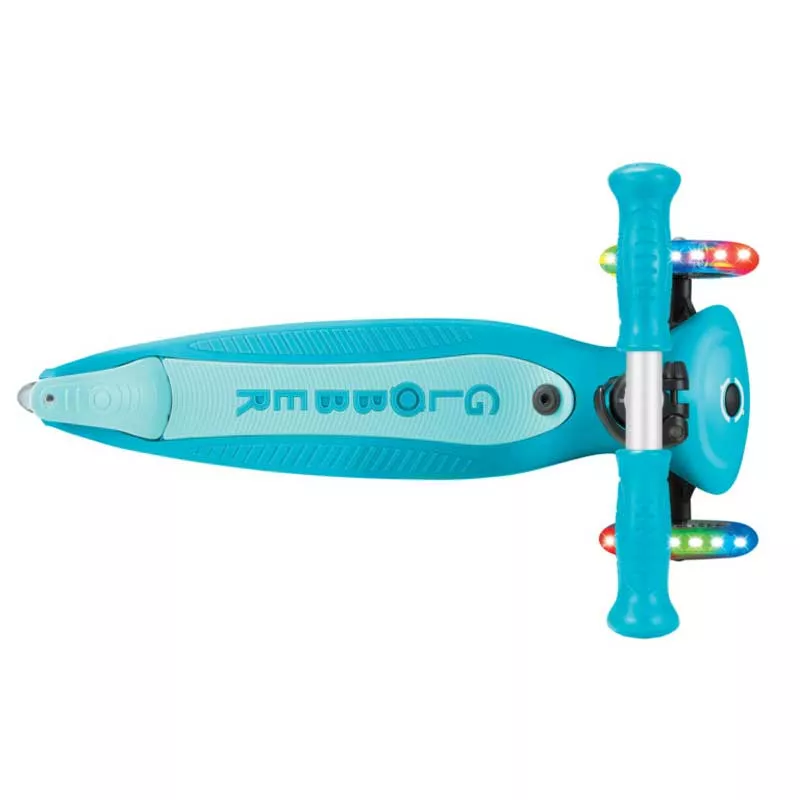 Сгъваема тротинетка 5 в 1 GLOBBER GO UP ACTIVE LIGHTS 360° - аква