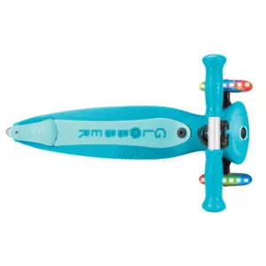 Сгъваема тротинетка 5 в 1 GLOBBER GO UP ACTIVE LIGHTS 360° - аква