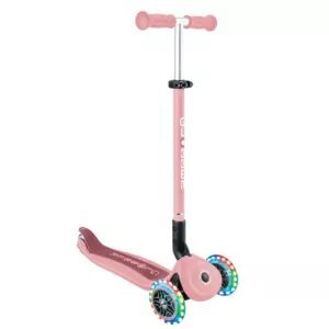 Folding scooter 5 in 1 GLOBBER GO UP ACTIVE LIGHTS 360° - pastel pink