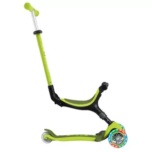 Foldable scooter with parental control 5 in 1 Globber Go Up Active Lights, lime