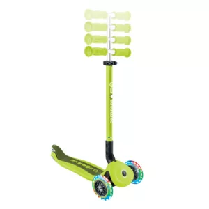Foldable scooter with parental control 5 in 1 Globber Go Up Active Lights, lime