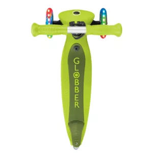 Foldable scooter with parental control 5 in 1 Globber Go Up Active Lights, lime